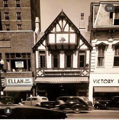 Historic picture of Norton Ditto early 20th century Houston downtown on Main St.