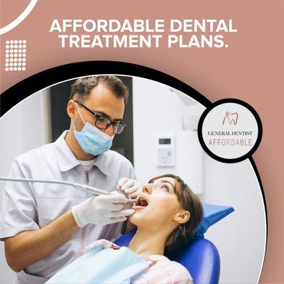 We are providing affordable and easy dental treatment plans. - Medi-Cal accepted - $500 crowns all December long