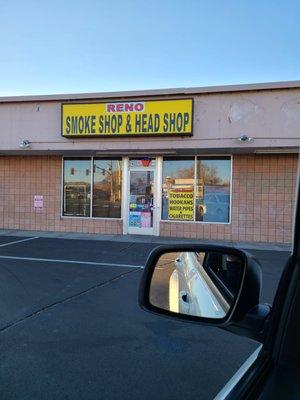 This is the front of the shitty store.