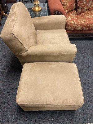 Chair and ottoman