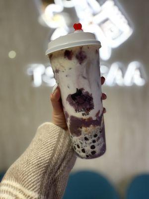 Purple Potato Milk Tea