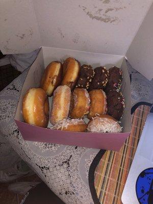 A dozen donuts