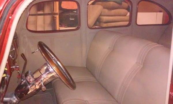 A 1937 Hudson Full interior