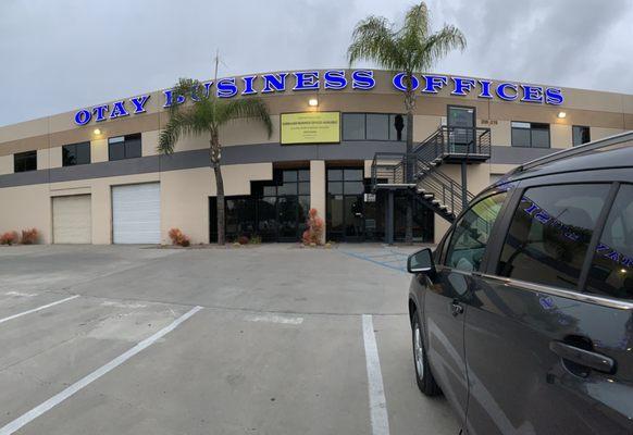 Located second floor at Otay Business Offices