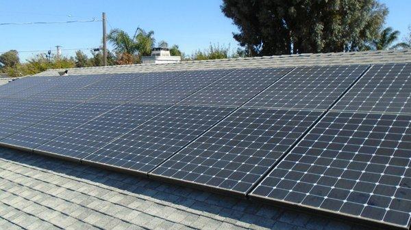 Sunpower home solar installation