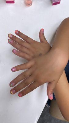 Kids Gel Mani.