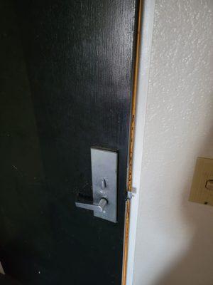 Broken door