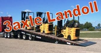 3 axle Landoll out of state transport