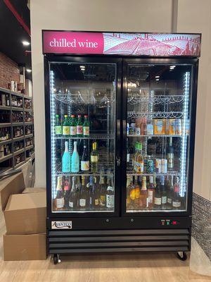 Chilled wines and RTD ready for you to pick up