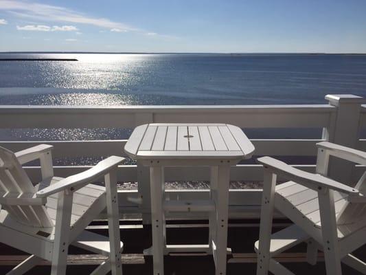 View from balcony at Anchor Inn Beach House