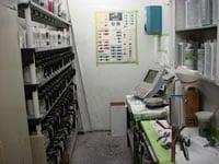 Computerized Paint Mixing room