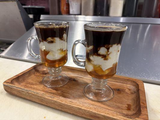 Special Honey wiped cream Espresso coffee