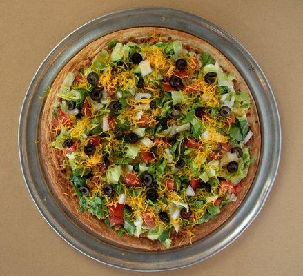 Taco pizza