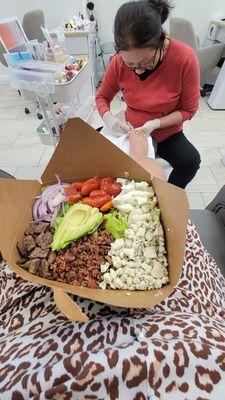 Huge salad