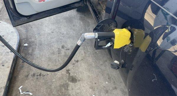 Pumping gas