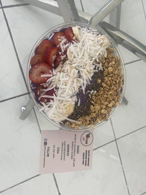 Açaí smoothie bowl