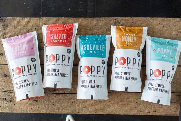 Poppy Gourmet Popcorn from Asheville, NC