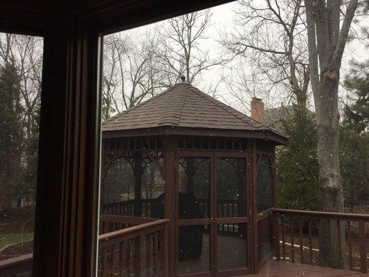 New Gazebo Roof