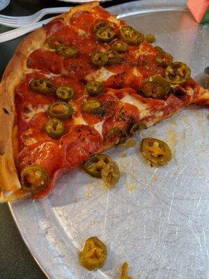 Pepperoni & jalapeno