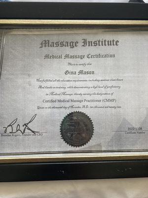 Medical Massage Certification