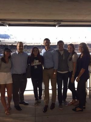 Company Outing At A Yankee Game!