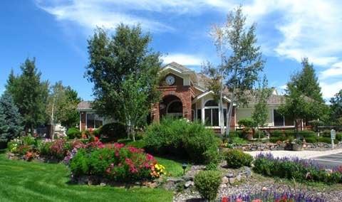 Clubhouse at Heritage Creek Apartments in Glendale, CO