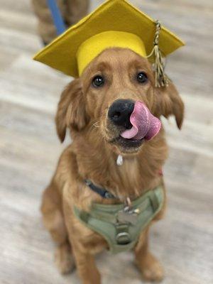 Middle School graduate, Graham.