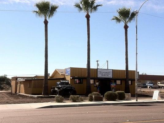 703 W. Wickenburg Way. (Located directly across from the Wickenburg Fire Station)