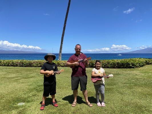 6/21/21 Royal Lahaina Resort ukulele lesson