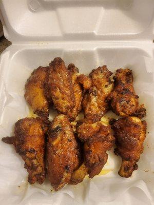 Lemon pepper chicken wings