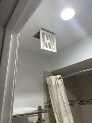 Bathroom fan