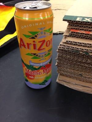 Enjoying my Arizona in class