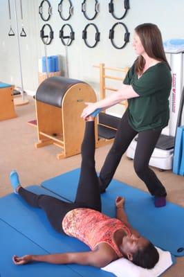 Assisted Hamstring Stretching