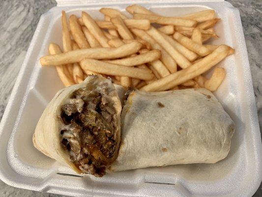 Cheesesteak Wrap