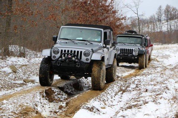 Jeep at Rausch Creek!