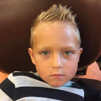 My son Jaxon received the best haircut he has ever had from Ashley she does an amazing job!  She was very welcoming!