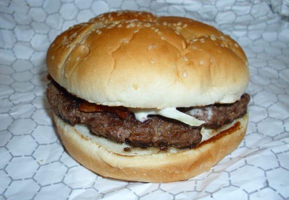 The Blue Cheese Bacon Burger