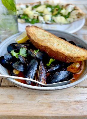 Saffron Mussels