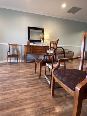 Waiting area, Leon Springs Family Dental