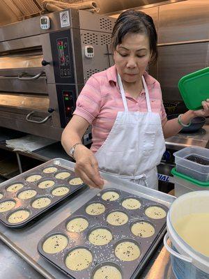 Mama Lam's mochi cakes