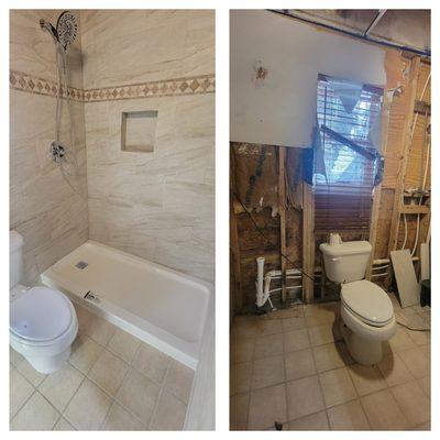 Bathroom remodel