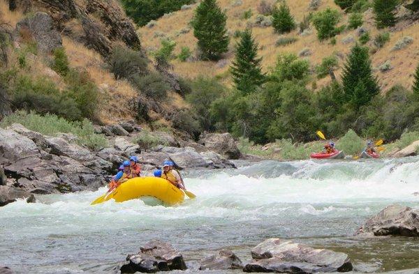 Whitewater Rafting Adventures in Idaho's Frank Church "River of No Return" Wilderness on the Middle Fork of the Salmon River