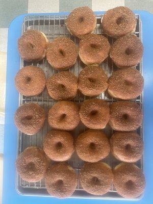 Cinnamon Crumb Donuts