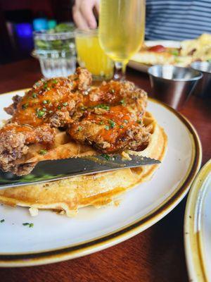 Chicken & waffles