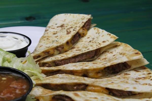 Delicious quesadilla's