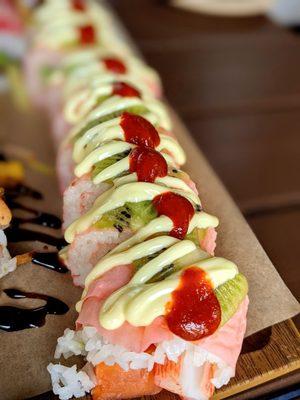 Tropical Monsoon Roll | @telephonesmoothie