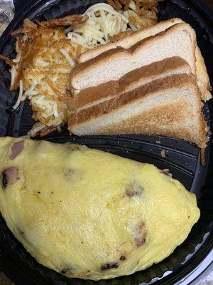 Ham and Cheese Omelet