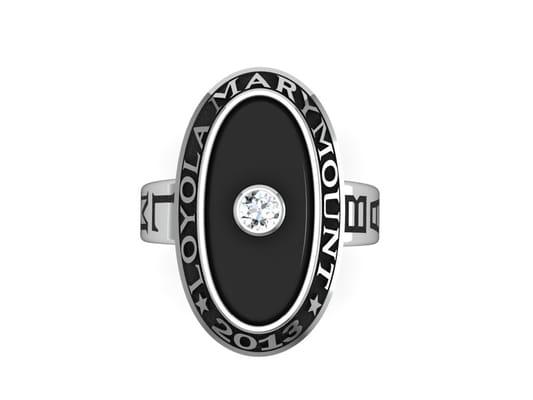 A Class Ring made for a Loyola Marymount graduate.