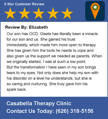 Casabella Therapy Clinic 626-318-5156 http://www.casabellatherapy.com/