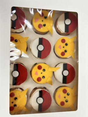 Pokémon cupcakes